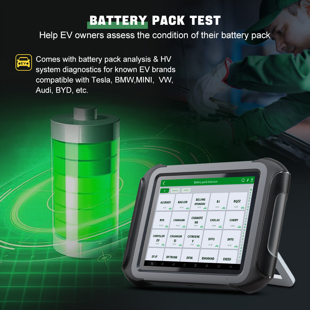Battery pack out-of-vehicle test